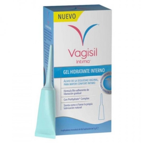 Vagisil Gel Hidratante Interno 6 Uds X 5 g